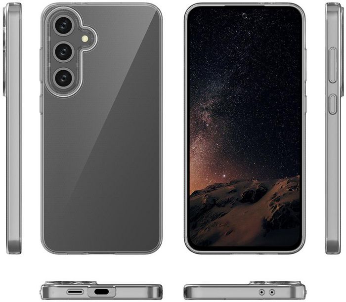 eSTUFF Funda TPU para Samsung Galaxy S24 FE 4G/5G LONDON - Transparente y Flexible, Protección Total eSTUFF Funda TPU para Samsung Galaxy S24 FE 4G/5G LONDON - Transparente y Flexible, Protección Total