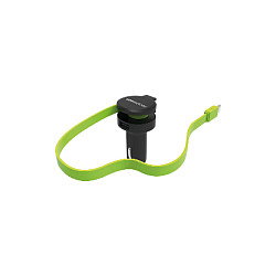 RealPower Cargador de Coche C 2400mA con 1x USB y 1x USB-C, para Encendedor de Cigarrillos, Cable de 0.58 m, Negro y Verde RealPower Cargador de Coche C 2400mA con 1x USB y 1x USB-C, para Encendedor de Cigarrillos, Cable de 0.58 m, Negro y Verde