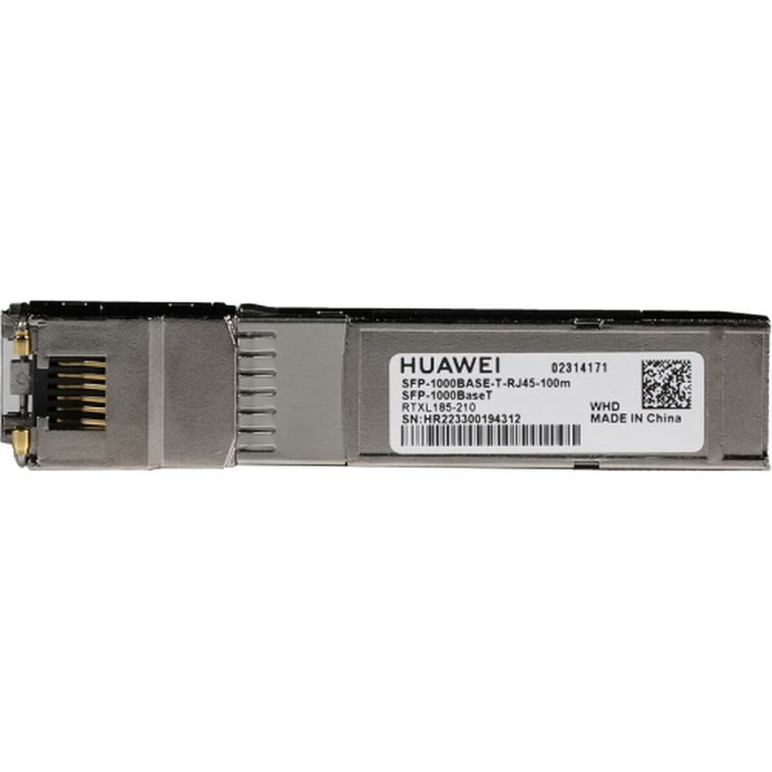 Huawei SFP-1000BASET Transceptor SFP de Cobre con Interfaz RJ-45 Huawei SFP-1000BASET Transceptor SFP de Cobre con Interfaz RJ-45