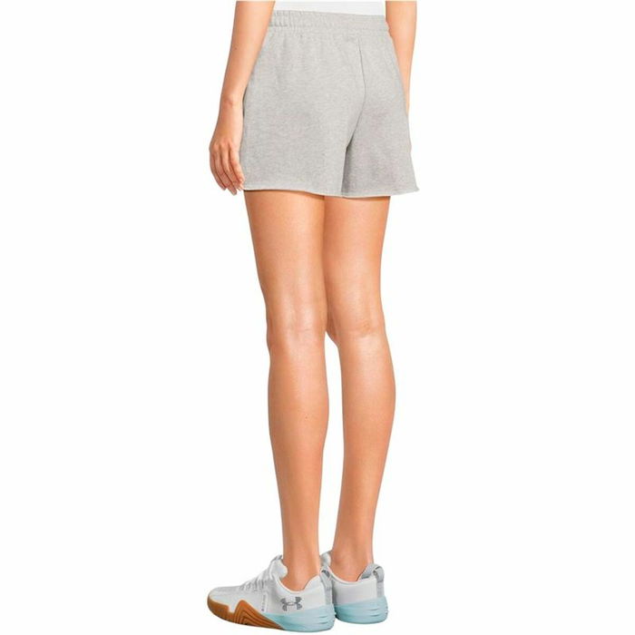 Pantalones Cortos de Mujer Under Armour Rival Terry Short Gris 21 Pantalones Cortos de Mujer Under Armour Rival Terry Short Gris 21