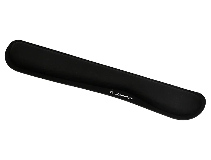 Q-connect Reposamuñecas Memory Foam para teclado Negro 460x85x25 mm Q-connect Reposamuñecas Memory Foam para teclado Negro 460x85x25 mm