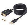 StarTech.com Cable Adaptador USB a Serie DB9 RS232 FTDI de 2m Negro