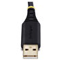 StarTech.com Cable Adaptador USB a Serie DB9 RS232 FTDI de 2m Negro