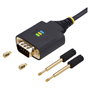 StarTech.com Cable Adaptador USB a Serie DB9 RS232 FTDI de 2m Negro