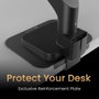 BenQ Ergo Arm BSH01 Brazo Ergonómico para Monitor hasta 45 pulgadas, Negro