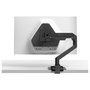 BenQ Ergo Arm BSH01 Monitorarm Universal Negro para Monitores LCD hasta 45 Pulgadas (114,3 cm), Soporte de Mesa Pinza/Atornillado, Capacidad 20 kg, 100x100 mm