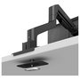 BenQ Ergo Arm BSH01 Monitorarm Universal Negro para Monitores LCD hasta 45 Pulgadas (114,3 cm), Soporte de Mesa Pinza/Atornillado, Capacidad 20 kg, 100x100 mm