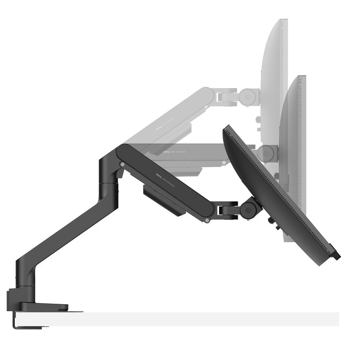 BenQ Ergo Arm BSH01 Monitorarm Universal Negro para Monitores LCD hasta 45 Pulgadas (114,3 cm), Soporte de Mesa Pinza/Atornillado, Capacidad 20 kg, 100x100 mm BenQ Ergo Arm BSH01 Monitorarm Universal Negro para Monitores LCD hasta 45 Pulgadas (114,3 cm), Soporte de Mesa Pinza/Atornillado, Capacidad 20 kg, 100x100 mm
