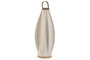DKD Home Decor Lámpara de sobremesa Lino y Cuerda Natural 25x25x60 cm