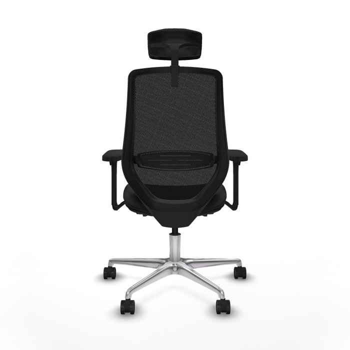 PIQUERAS Y CRESPO Silla de oficina Mardos con mecanismo Sincro/Traslack Negro
