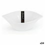 Bol para Aperitivos Pica-pica gourmet Blanco 15 x 11,5 x 4,2 cm (24 Unidades)