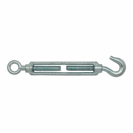 Edm Tensor gancho-anilla DIN-1480 TNS01 M12 de acero galvanizado