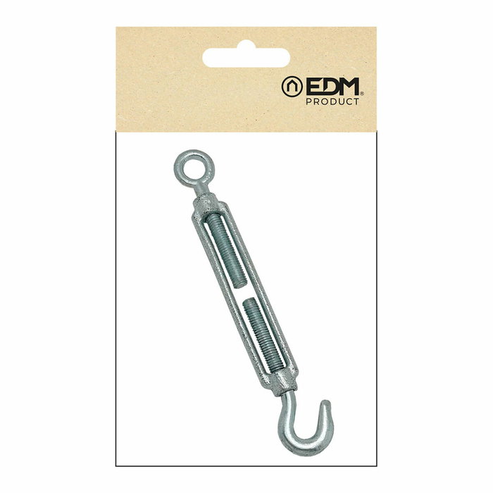Edm Tensor gancho-anilla DIN-1480 TNS01 M12 de acero galvanizado Edm Tensor gancho-anilla DIN-1480 TNS01 M12 de acero galvanizado