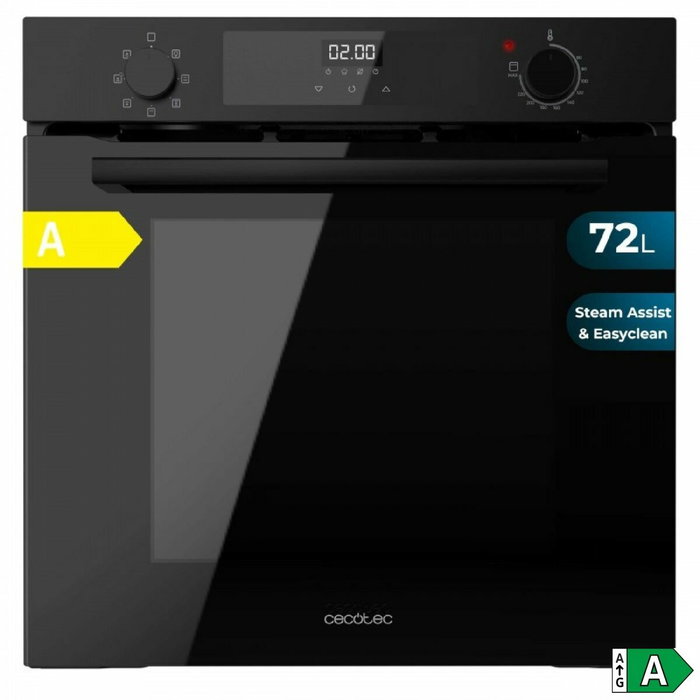 Horno Cecotec Bolero Hexa M226000 Glass Black 2800 W 72 L