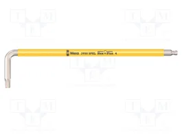 WERA Llave Allen Hex-Plus esférica 4mm larga