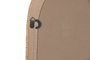 DKD Home Decor Espejo de Ratán y Cristal Natural 47x86,5 cm