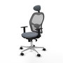 PIQUERAS Y CRESPO Silla de oficina Jorquera Gris
