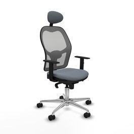 PIQUERAS Y CRESPO Silla de oficina Jorquera Gris