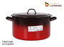 La Estrella Olla Recta con Tapa 28 cm - 9.7 L "Fuego" (4 Unidades)
