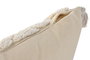 DKD Home Decor Cojín de Algodón Blanco Tuffted 45x8x45