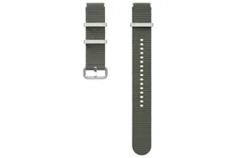 Samsung ET-SOL31 Correa de reloj Grupo de rock Verde Compatible con Galaxy Watch7/Watch6/Watch5 Pro/Watch4 Plata