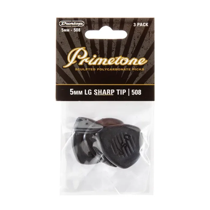 Dunlop Primetone Classic Large Sharp Tip 5,0 mm (pack de 3)