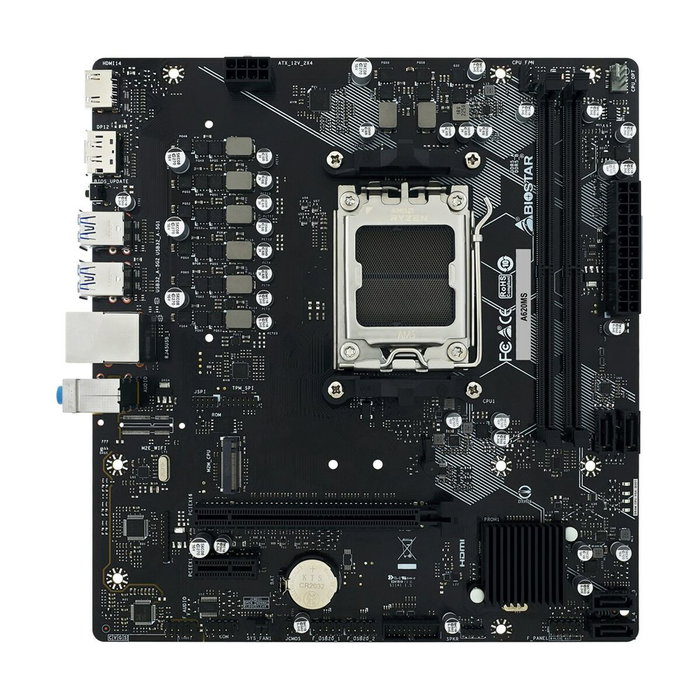 Biostar A620MS Placa Base AM5 DDR5 5200MHz HDMI DP M.2 Biostar A620MS Placa Base AM5 DDR5 5200MHz HDMI DP M.2