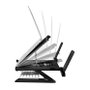LogiLink Soporte para portátil plegable con altura ajustable, negro