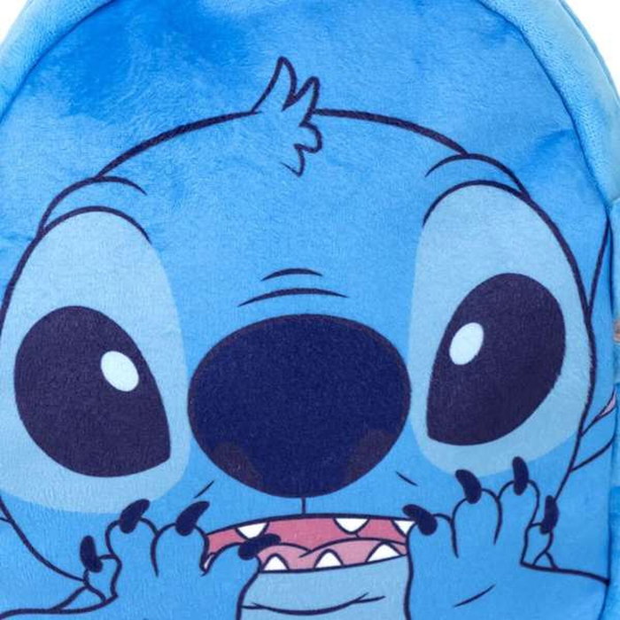 Cerdá Mochila de Peluche Stitch Disney Azul