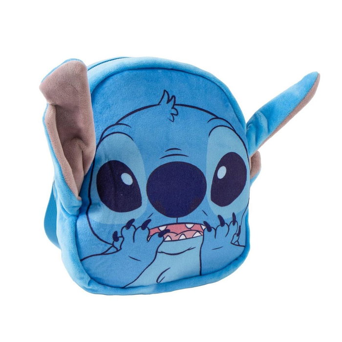 Cerdá Mochila de Peluche Stitch Disney Azul
