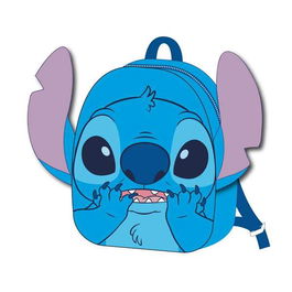 Cerdá Mochila Guardería Stitch 18.0 x 22.0 x 8.0 cm para Niños de 1 a 4 años