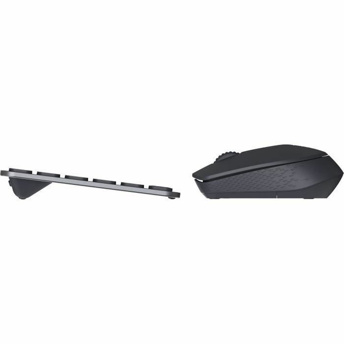 Rapoo Combo de teclado y ratón 9310M Inalámbrico Multimodo Ultrafino Negro