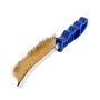 Workpro Cepillo de Mano Metálico Mango Plástico Cerdas Latón Acero 25 cm