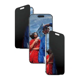 PanzerGlass® Protector de Pantalla de Vidrio Templado de Privacidad 2 Vías para Apple iPhone Air | Ultra-Wide Fit con Kit de Aplicación EasyAligner | 1 Unidad