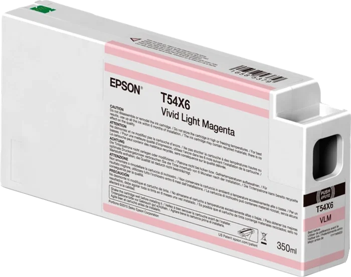 Epson T54X600 Vivid Light Magenta 350ml UltraChrome HDX/HD Epson T54X600 Vivid Light Magenta 350ml UltraChrome HDX/HD