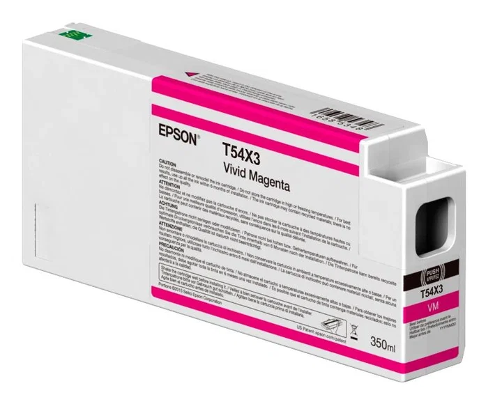 Epson T54X600 Vivid Light Magenta 350ml UltraChrome HDX/HD Epson T54X600 Vivid Light Magenta 350ml UltraChrome HDX/HD