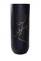 DKD Home Decor Jarrón Moderno Negro Resina 35 x 90 x 35 cm