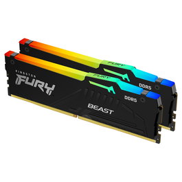 Kingston FURY Beast 64GB 5600MT/s DDR5 CL36 DIMM Kit of 2 RGB EXPO