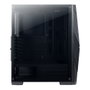 Inter-Tech IT-3303 Hornet Midi Tower ATX RGB Gaming Gehäuse con ventana lateral