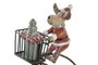 DKD Home Decor Figura de Metal Bicicleta Surtido de 2 Colores