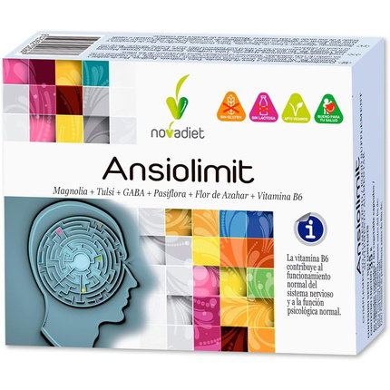 NOVADIET Ansiolimit 60 cápsulas NOVADIET Ansiolimit 60 cápsulas