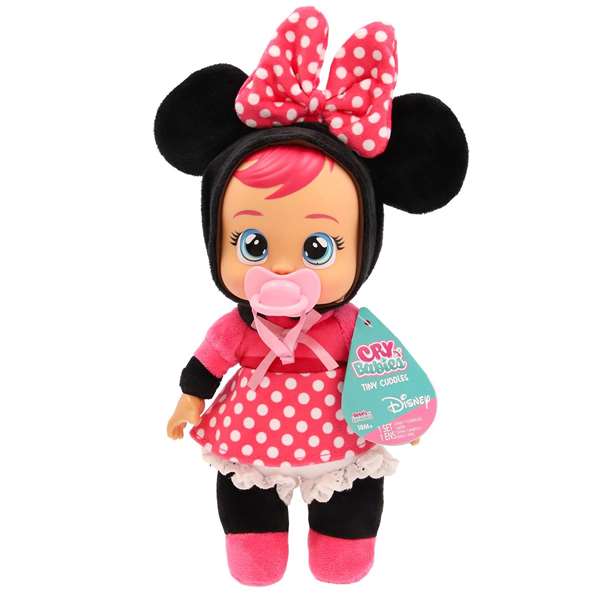 Bebés Llorones Tiny Cuddles Disney Mickey - IMC Toys - 917903 - Muñecos funcionales