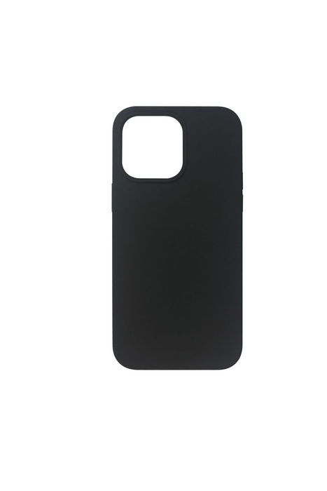 eSTUFF Funda de Silicona Negra para iPhone 14 Pro Max, Protección Trasera y Lateral con Interior de Microfibra eSTUFF Funda de Silicona Negra para iPhone 14 Pro Max, Protección Trasera y Lateral con Interior de Microfibra