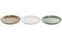 DKD Home Decor Plato de Gres Jiahua 25 Surtido 20x20x2,5 cm