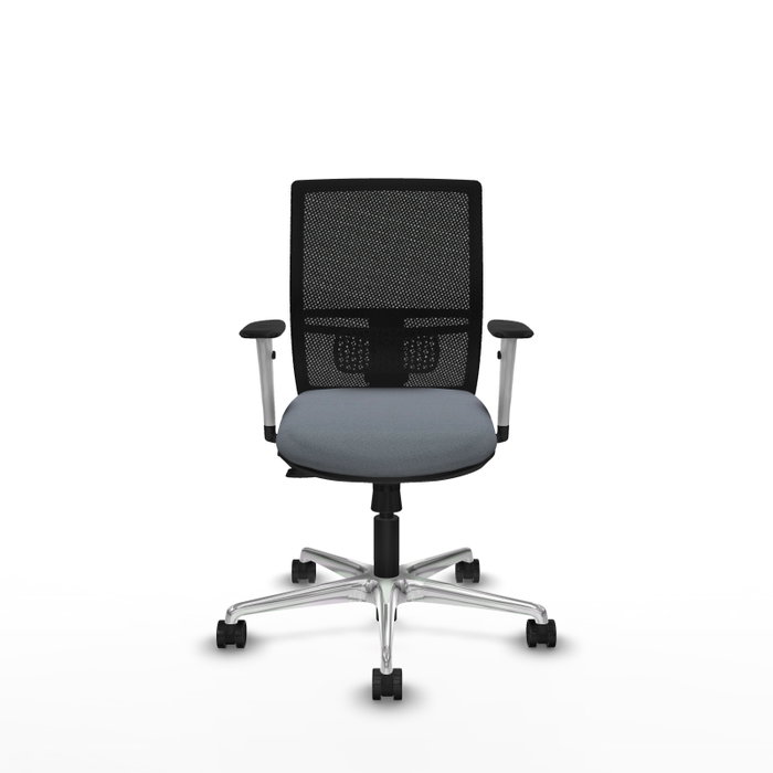 PIQUERAS Y CRESPO Silla de oficina Yunquera Gris y Negro PIQUERAS Y CRESPO Silla de oficina Yunquera Gris y Negro