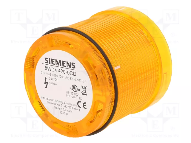 SIEMENS 8WD4420-0CD Señalizador Luminoso LED Amarillo