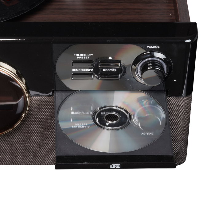 Denver MRD-180DW Retro Music Centre Brown / Black