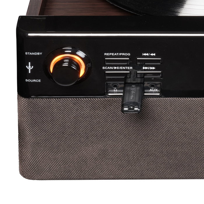 Denver MRD-180DW Retro Music Centre Brown / Black