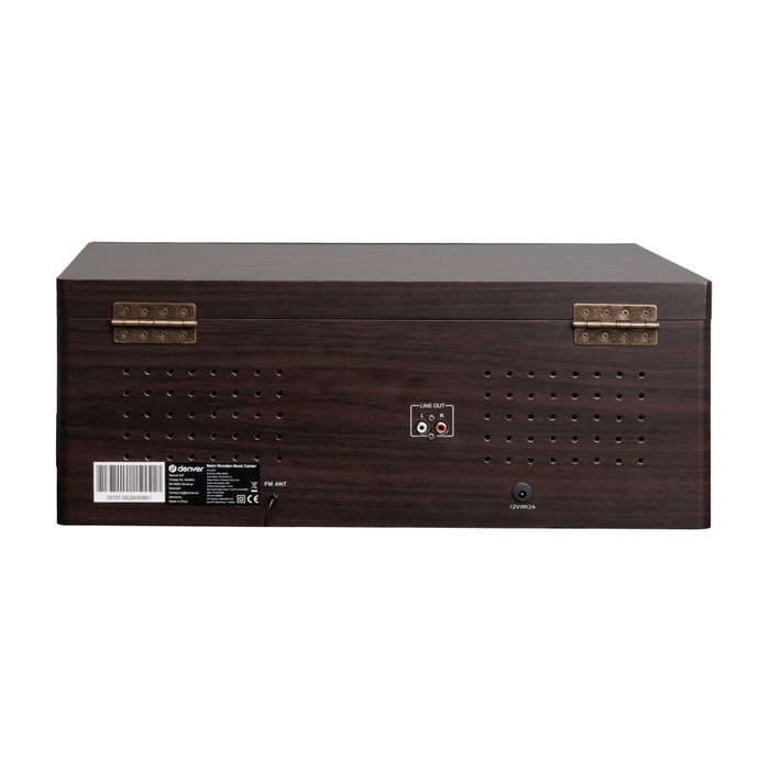 Denver MRD-180DW Retro Music Centre Brown / Black