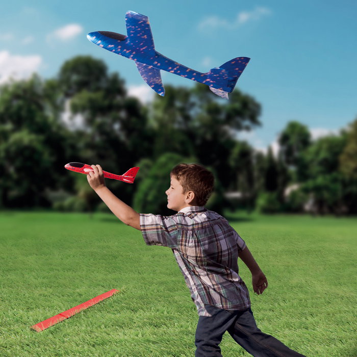 Mister Gadget Juego Lanzar Avión Jeux Outdoor Colores Surtidos